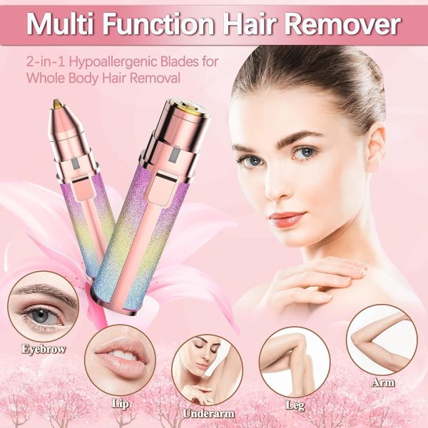2 in 1 Flawless Facial Machine Razor