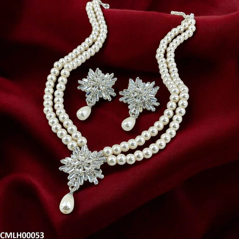 Tear Flower Pearl Mala - CMLH