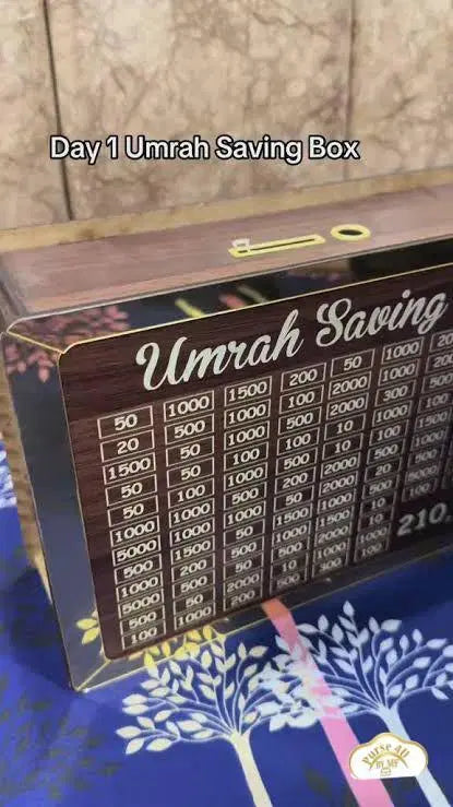 Umrah money Saving Box