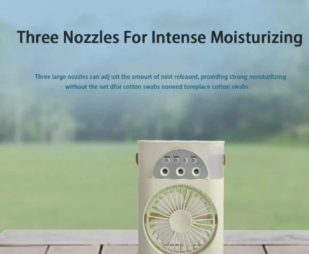 Portable Mini Air Conditioner Mist Fan 10-Inch