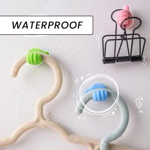 Creative Silicone Thumb Wall Hooks pack of 10