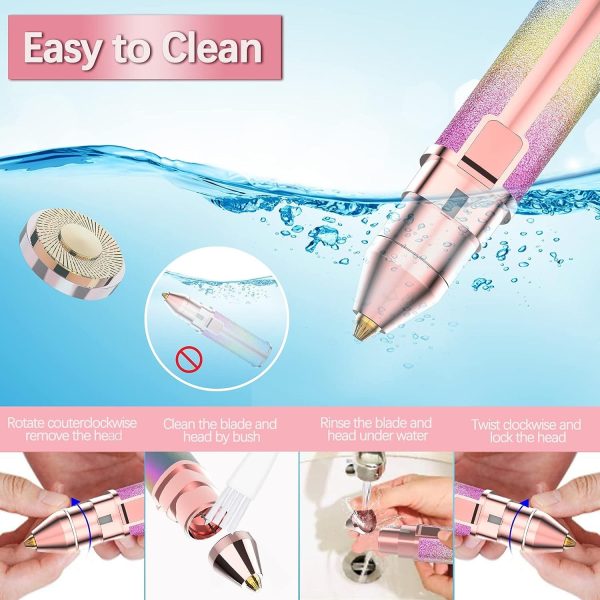 2 in 1 Flawless Facial Machine Razor