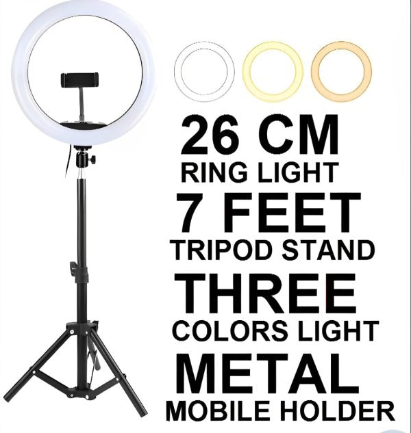 Ring Light With Mobile Holder