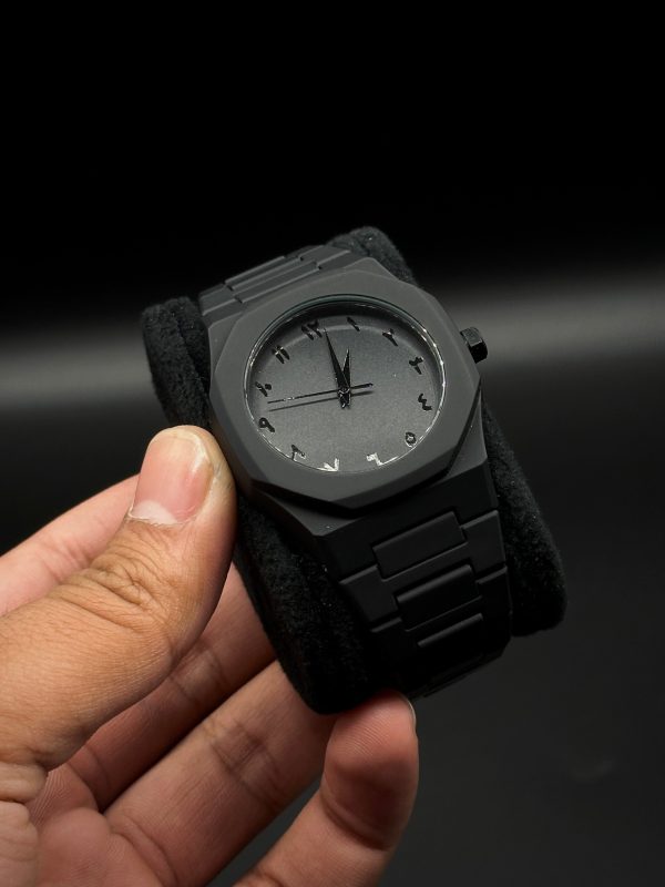 Full Black Men's Quartz Watch