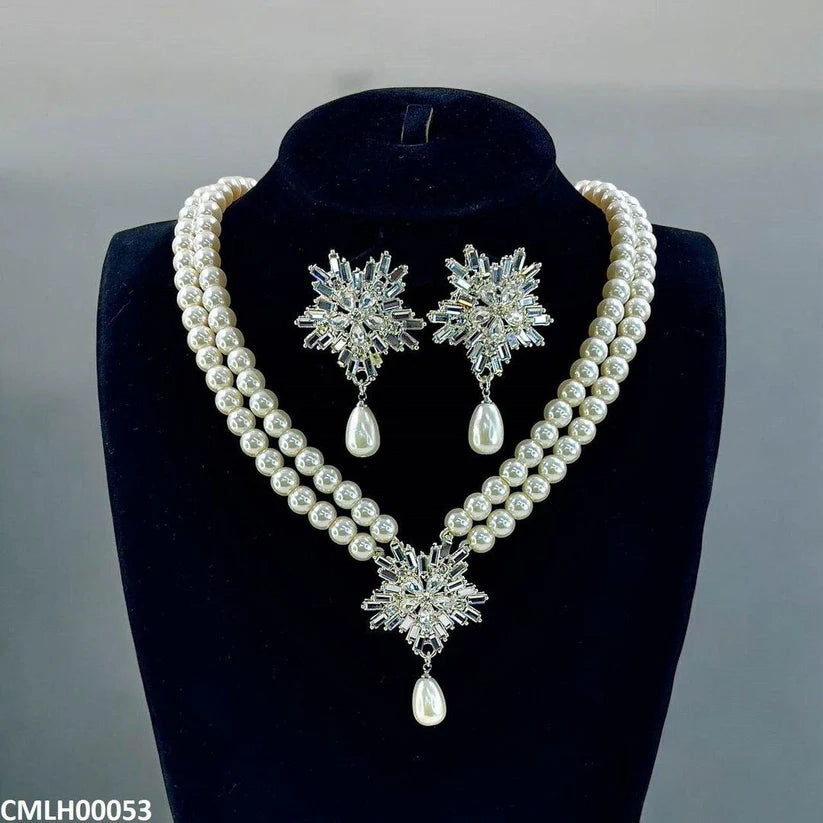 Tear Flower Pearl Mala - CMLH