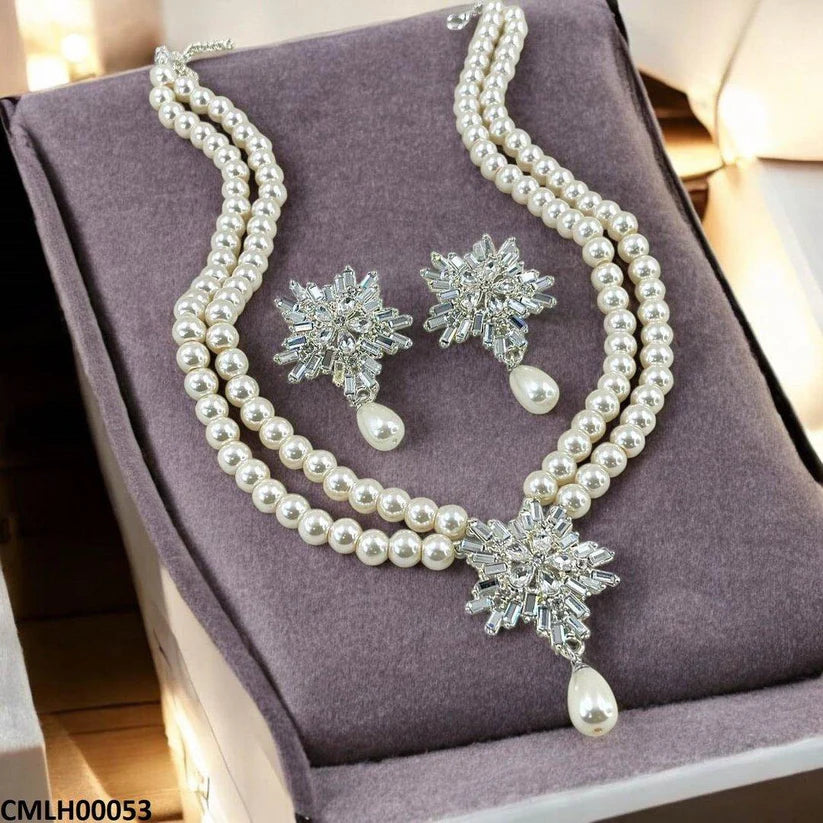 Tear Flower Pearl Mala - CMLH