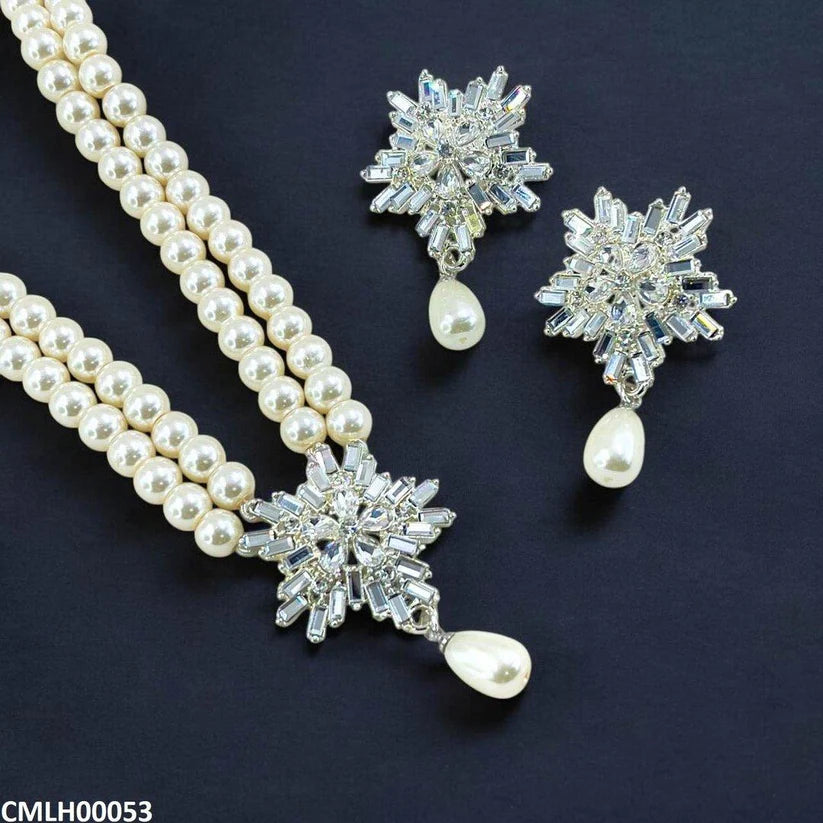 Tear Flower Pearl Mala - CMLH