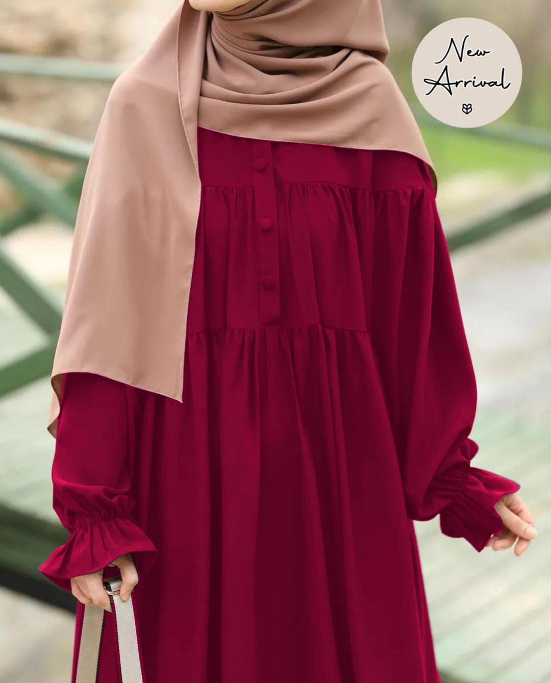 Stylish Georgette Full Abaya-1Piece
