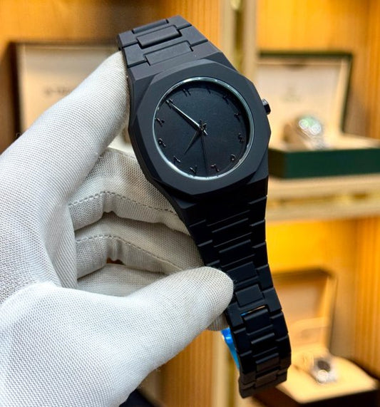 Full Black Men's Quartz Watch