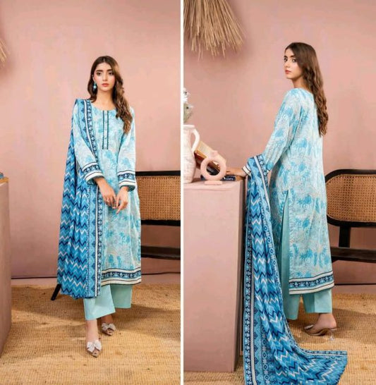 Zesh ✨ 3 Piece unstitched Suit Zesh