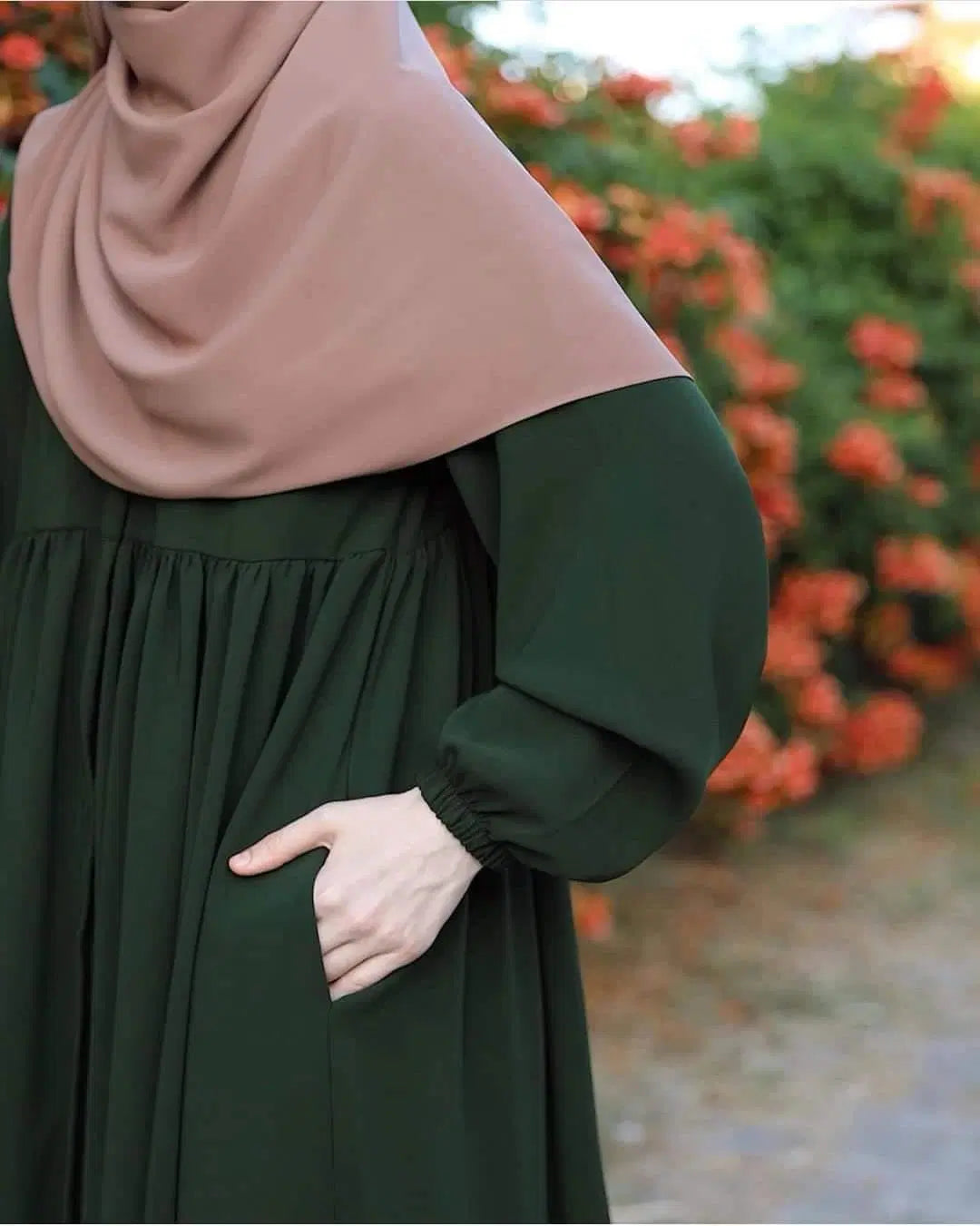 Elegant Georgette Full Abaya for Women - 1 Pcs