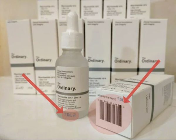 The Ordinary Serum With Batch Code Niacinamide 10% + Zinc 1%