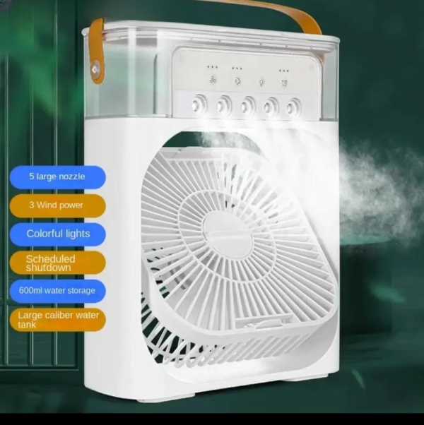 Portable Mini Air Conditioner Mist Fan 10-Inch