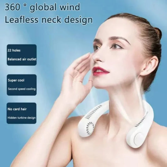 Leafless Hanging Neck Fan
